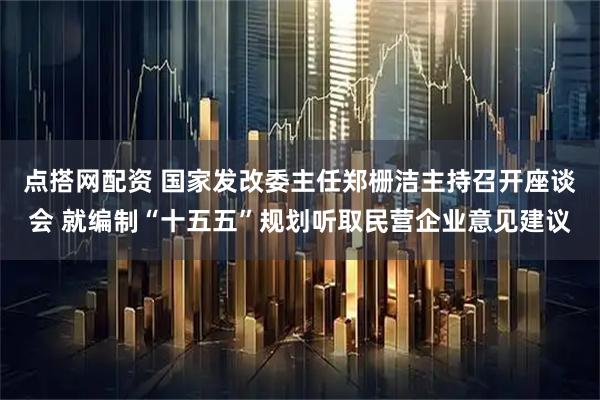 点搭网配资 国家发改委主任郑栅洁主持召开座谈会 就编制“十五五”规划听取民营企业意见建议
